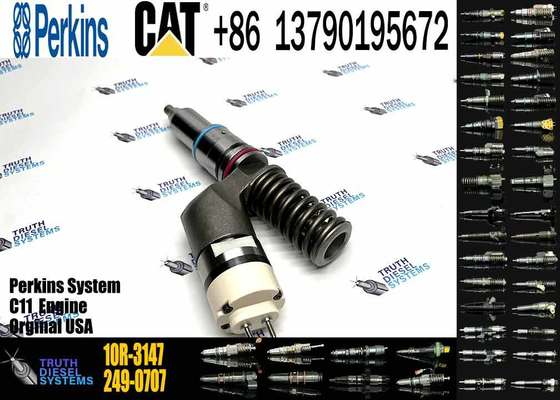 Fuel Injector 249-0712 221-9915 10R-3147 for Caterpillar CAT C11 C12 C13 Engine Fuel Injector 2490712 2219915 10R3147