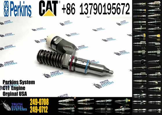 Factory High Quality Fuel Injector for Cat C11 C13 Engine Fuel Injector 249-0712 2490712 Injector 10R-1305 249-0708 249-0707