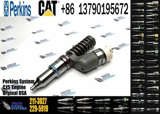 Common Rail Fuel Injector 211-3027 211-3025 211-3028 236-0962 10R-0959 for Diesel Engine C13 C16 C9 C7.1 C15 Excavator 3406 3456
