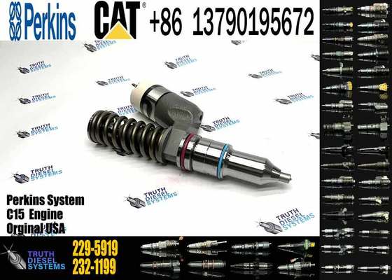 Fuel Injector 229-5919 2295919 for Caterpillar C15 3406E Engine Fuel Injector Machinery Engine Parts