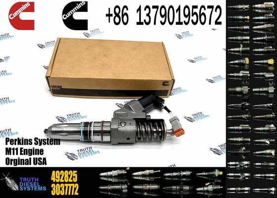 New Construction Machinery Fuel Injector for M11 Diesel for CUMMINS Diesel Engine 3411755 3411753 492825 3037772 4928517