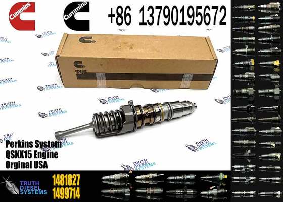 Cummins 1464994 1481827 Injector for Cummins ISX15 QSX15 Series Engine Injector Assembly Construction Machinery Components