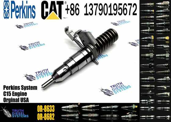 0R-8633 162-0218 Diesel Fuel Injector 1620218 0R8633 for Engine 3508B 3512B 3516B