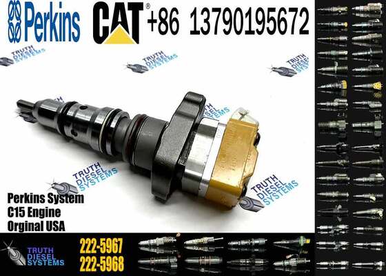 Excavator Engine Parts Fule Injetor 169-7408 174-7527 222-5967 20R-0760 232-1175 173-9272 for 3412E 3408 Fuel Injector