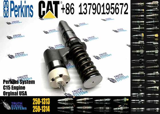 Fuel Injector 250-1313 386-1757 2501313 for C12 3516B 3512B Construction Machinery Parts