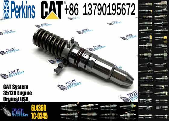 Excavator Diesel Injector Engine Injector 4P9077 4P6076 7E6408 9Y3773 7C4184 6L4357 6L4355 6L4360