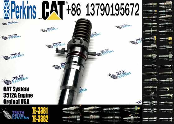 4P9075 Diesel Fuel Injector 4P9075 4P-9075 7E-3381 7E3381 9Y-4543 9Y4543 for Caterpillar 3508 3512 3516 Engine Auto Spare Parts