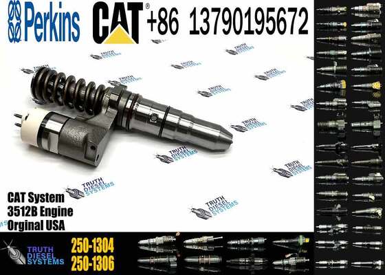 High Quality New Diesel Fuel Injector 10R-1278 2501304 250-1304 for CAT 3508B/3512B/3516B Engine