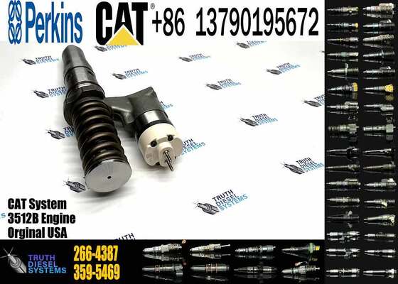 Diesel Common Rail Diesel Fuel Injector 266-4387 2664387 for CAT 3508B 3512B 3516B Engine