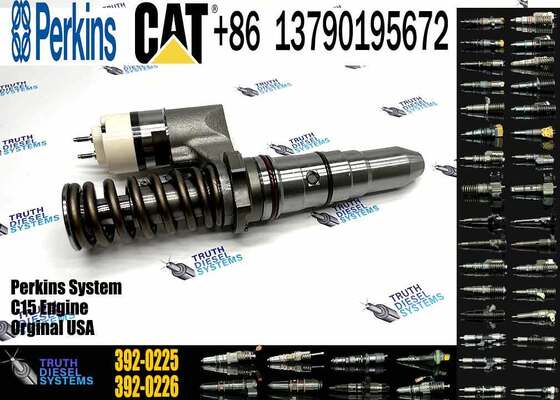 Excavator Parts 392-0225 Fuel Injector 3920225 20R-3247 20R3247 for CAT 3508B 3512B 3516B 3512C 3516C