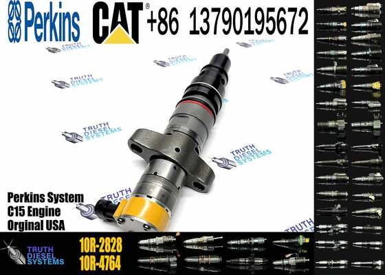 Excavator Diesel Common Rail Inyector 387-9436 10R-2828 C9 Fuel Injector for Cater-pillar C9 Cat Engine