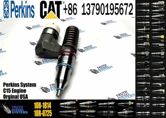 Excavator Parts Diesel C12 Engine Injector 208-9160 0R-9595 1OR-1814 OR-4987 161-1785 New Stainless Steel Injector for Excavator