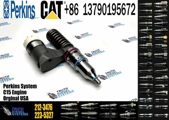 C15 C12 Diesel Engine Parts Fuel Injector 2123476 212-3476 166-0149 0R-9530 for Cat-erpillar Excavator