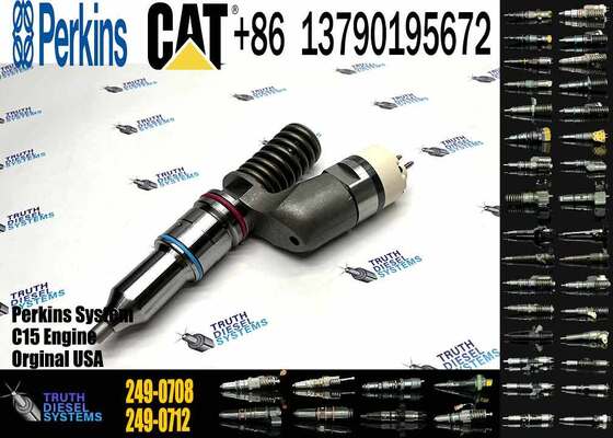 Factory High Quality Fuel Injector for Cat C11 C13 Engine Fuel Injector 249-0712 2490712 Injector 10R-1305 249-0708 249-0707