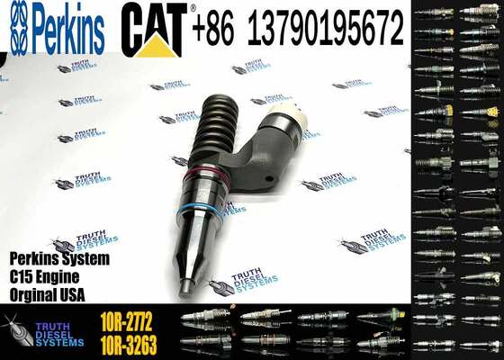 253-0618 10R-2772 Fuel Injector Compatible with Engine C18 C15 | Excavator Repair Tools | High Quality | Durable |
