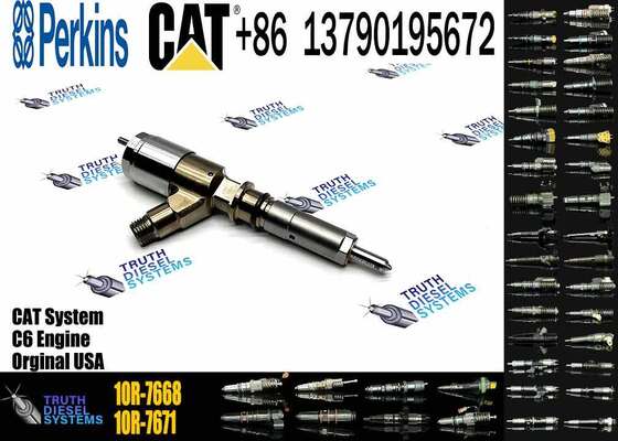 New Diesel Fuel Injector 321-0990 2645A743 10R-7668 2645A705 2645A709 2645A731 for Caterpillar C6.6 Perkins 1106D