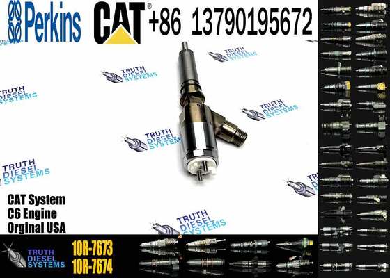 ORIGINAL C6.4 Diesel Parts Injector 320-0690 Common Rail Fuel Injector 10R-7673 10R7673 for C4.4 C6.6 for caterpillar