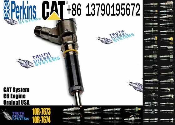 Diesel Engine Parts Injector 320-0690 Common Rail Fuel Injector 10R-7673 10R7673 for CAT C4.4 C6.6 Engine