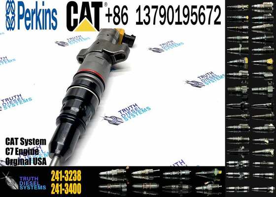 New Excavator Diesel Injector Model 238-8901 328-2586 241-3228 10R-4763 241-3238 Replacement for C-a-t C7 Injector 387-9427