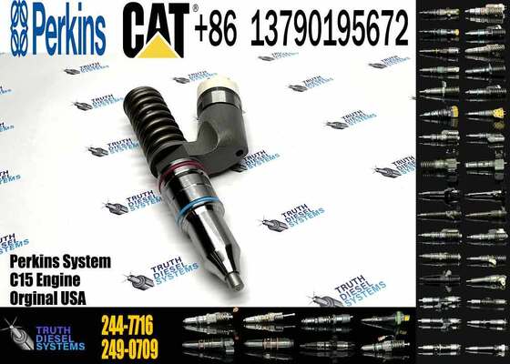 High Quality Diesel Injector 244-7716 249-0709 10R-9236 diesel Fuel Injectors 2447716 for Caterpillar C15
