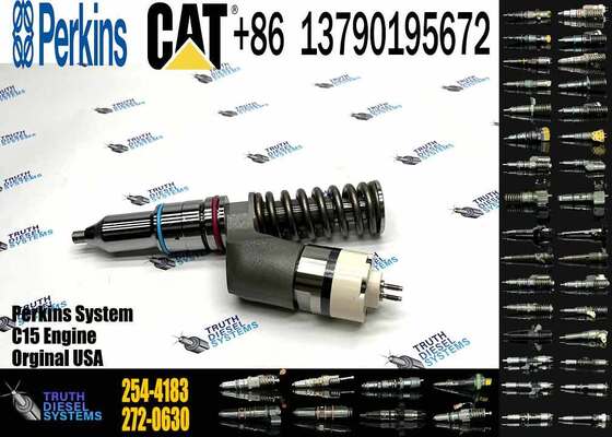 Diesel Fuel Injector 253-0615 2530615 6PCS Fuel Injector 280-0574 291-5911 254-4183 for C15 C18 Excavator Engine Engine Parts