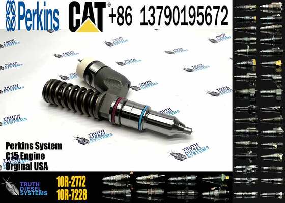 Original GP Fuel Injector 10R-2772 T430594 253-0618 Fits for Caterpillar Perkins Engines C18 C15