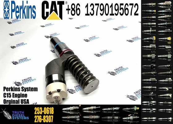 High-quality Manufacturer Inventory Injector Assembly 244-7718 10R-2772 253-0616 253-0618 Fuel Injector for Caterpillar C15 385C