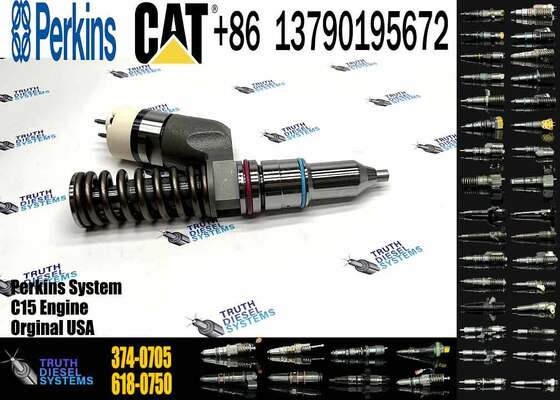New Diesel Engine Injector 276-8307 374-0705 1OR-0724 253-0597 1OR-9787 20R-8048 Steel for Caterpillar C18 C15 Common Rail