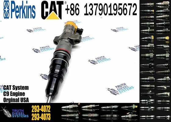 Original C7 C9 Engine Fuel Injector 217-2570 for E330D E336D Excavator 387-9433 10R7222 2934072 293-4072