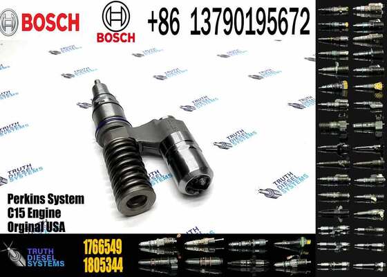 Diesel Common Rail Fuel Injector for Scania Excavator Engine Model 1734493 1766549 1920420
