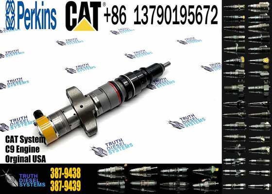387-9433 Excavator Parts E336D E330D C9 Engine Common Rail Fuel Injector 557-7633 387-9438 387-9432 3879433 10R-7222 20R-8064