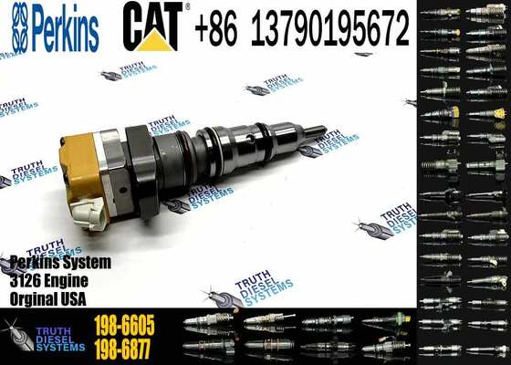YS 3126B 3126E C7 Diesel Engine 322C Excavator Fuel Injector Nozzle 10R-0782 128-6601 198-6605 178-0199 6 Month Warranty