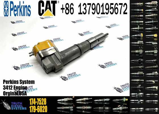 174-7526 CAT Diesel Fuel InjectorExcavator Parts Engine 3408 3412 Injetor 232-1173 232-1183 232-1168 174-7528 174-7526 198-6877