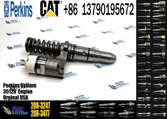 Diesel Excavator Diesel Common Rail Injector 20R-3247 for Spray Valve Original Quality
