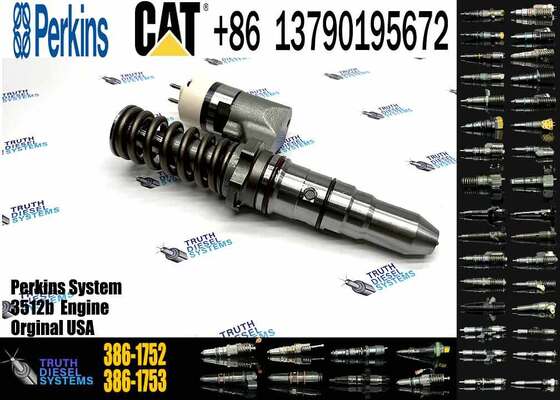 Heavy Duty Truck Diesel Common Rail Injector 386-1752 for Engine Accessories
