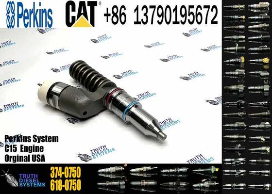 Hot Sale 374-0750 Diesel Engine Parts C15 C18 Fuel Injector 374-0750 3740750 for E365C 374D Excavator