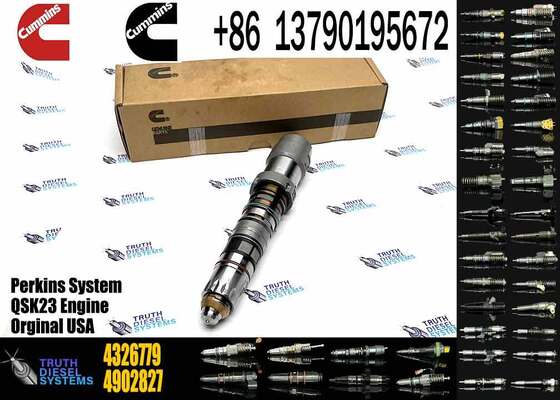 Common Rail Injector Fuel Injecto 4326779 4928346 4928349 for QSK23 Excavator QSK23 QSK45 QSK60