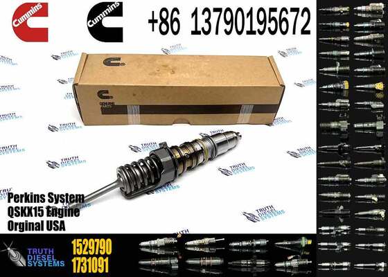 Construction Machinery PartsFuel Injector for QSKX15 Diesel 1511696 1529790 49548884 4954644For C-UMMINS Diesel Engine