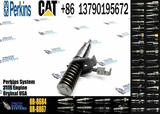 Excavator Injector 1278218 127-8218 0R8684 0R-8684 Diesel Engine Parts Nozzle Assembly