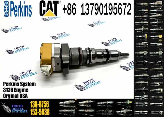 Excavator Injector 138-8756 1388756 for 3126 Engine Parts Diesel Nozzle Assembly