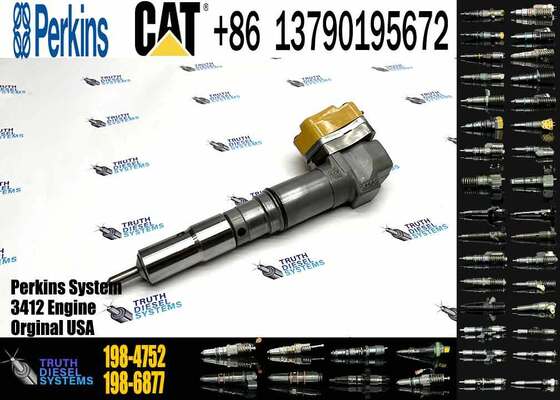 New 3412 Diesel Engine Fuel Injector 111-7916 198-4752 20R-5392 198-6877 232-1170 for Excavator Parts Condition New
