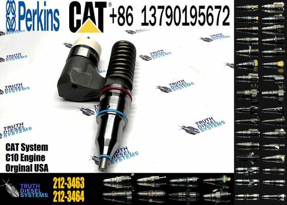 Excavator Injector 1601090 160-1090 1602303 160-2303 2123463 212-3463 for C12 Engine Parts Diesel Nozzle Assembly