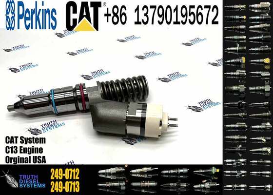 Diesel Engine Fuel Injector Excavator Accessories Diesel Motor Parts 249-0712 10R-3147 for CASE CAT966H CX31 TRUCK CAT725