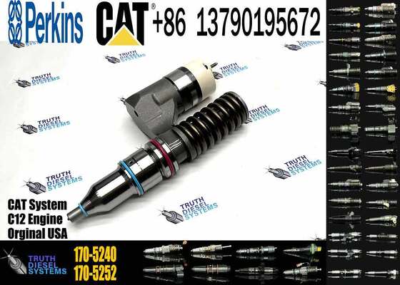 Excavator Injector 1705240 170-5240 20R0055 20R-0055 3175278 317-5278 for C12 Engine Parts Diesel Nozzle Assembly Auto Parts