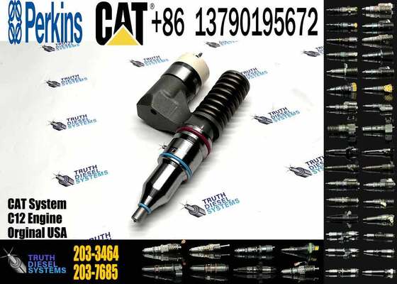 New Condition C12 Engine Diesel Fuel Injector 10R-0961 212-3469 203-3464 317-5279 350-7555 for Excavator Parts