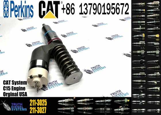 Excavator Injector 10R0955 10R-0955 2113025 211-3025 for C18 Engine Parts Diesel Nozzle Assembly