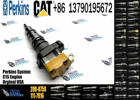 Excavator Injector 20R-8758 20R-0758 20R0758 232-1175 2321175 174-7526 1747526 159-0835 for 3126 Engine Parts Diesel Nozzle Assembly