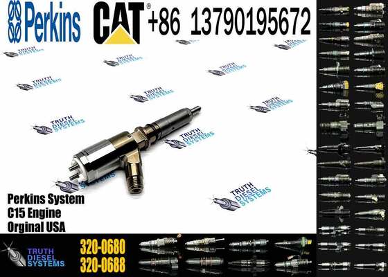 320D Diesel Common Rail Fuel Injectors 10R-7672 320-0680 for C4.4 C6.6 Engine 2645A747