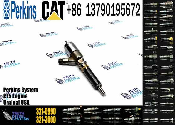 New Quality Common Rail Fuel Injector 321-0990 2645a743 10R-7668 Engine Fuel Injector for Engine C6.6 320D Inyector