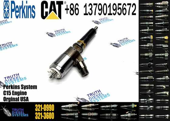 New Quality Common Rail Fuel Injector 321-0990 2645a743 10R-7668 Engine Fuel Injector for Engine C6.6 320D Inyector